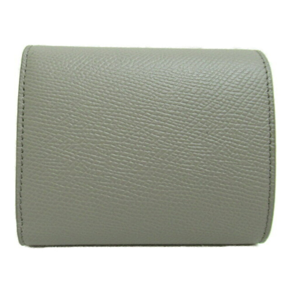 Celine Tri Leather Gray Trio fold Wallet Field